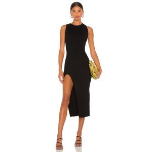 Atoir The Maui Dress in Black Size XS sweater ribbed knit dress sleeveless maxi